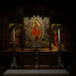Holy Hour in the Resurrection Chapel